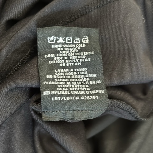 New R & M RICHARDS Sequined Lace Chiffon Black Gown Size 12 - Picture 10 of 14